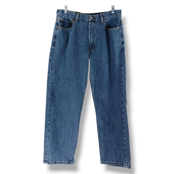 Levi’s 550 Relaxed Fit Taper Jeans W36 L30 Medium Stonewash Loose Baggy Y2K VTG - Picture 2 of 11